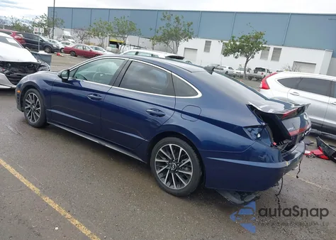2020 Hyundai Sonata Sel Plus z USA, uszkodzony, nr VIN 5NPEJ4J21LH010683